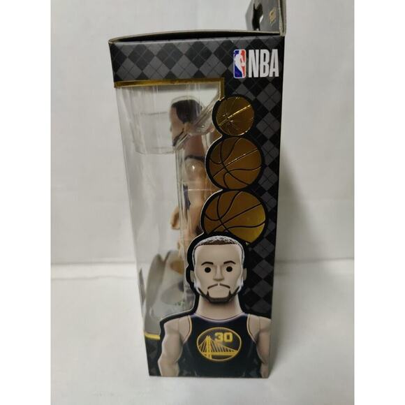 Funko Gold Stephen Curry Blue Yellow Jersey - Premium Vinyl Figure NBA Warriors - Picture 8 of 10